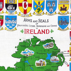 Ireland Map Tea Towel