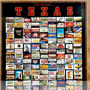 Texas BBQ Signs Photo Print