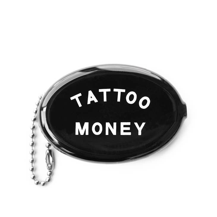 Tattoo Money Pouch Keychain