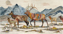 Load image into Gallery viewer, Dolan Geiman Signed Print Elk Headed Home