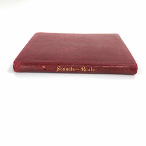 Keats Sonnets Leather Book