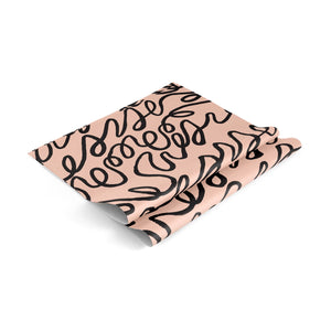 Pink Squiggle Wrapping Paper