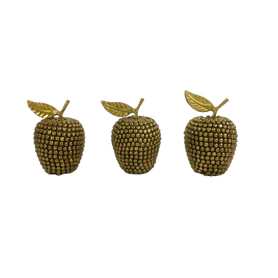 Brass Studded Apple Set