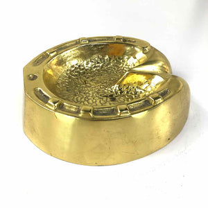 Brass Horseshoe Dish