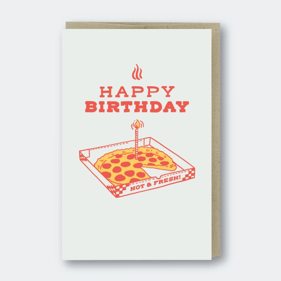 Food Happy Birthday Postcards