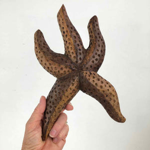 Carved Wooden Starfish