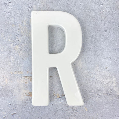 Plastic Sign Letter R