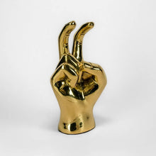 Load image into Gallery viewer, SMU Pony Ears Brass Hand