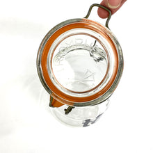 Load image into Gallery viewer, Glass Tea Typography Canister