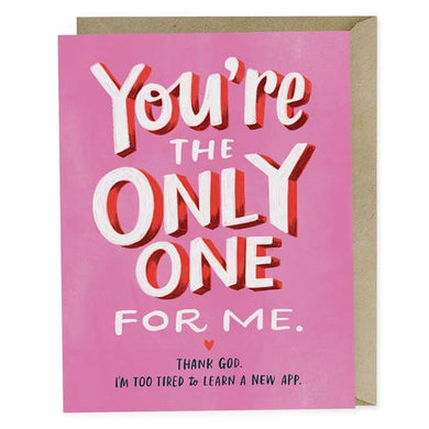 You're the One Card