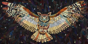 Dolan Geiman Signed Print Owl (The Protector)