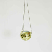 Load image into Gallery viewer, Gold Disco Ball Planter