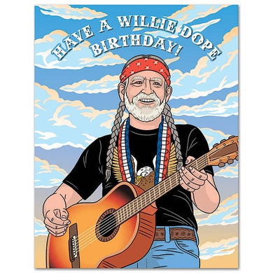 Willie Nelson Dope Birthday Card