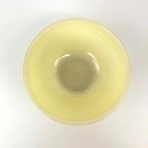 Yellow Milk Glass Mixing Bowl