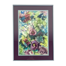Load image into Gallery viewer, Mixed Media Floral Art