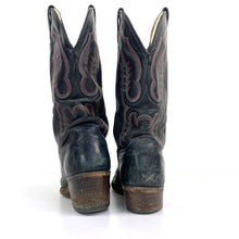 Load image into Gallery viewer, Black Cowboy Boots