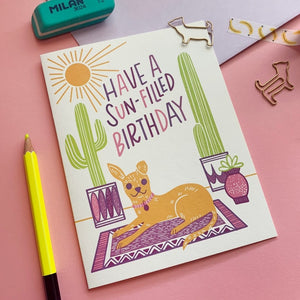 Have a Sun Filled Birthday Card