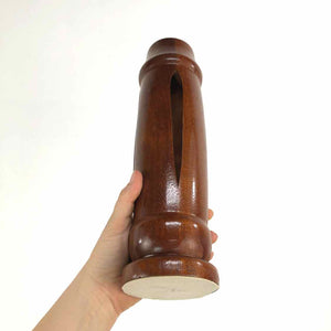 Wooden Sculptural Candleholder