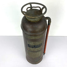 Load image into Gallery viewer, Antique Copper Fire Extinguisher