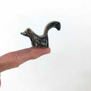 Porcelain Skunk Miniature
