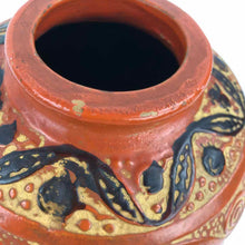 Load image into Gallery viewer, Orange 1930s Pottery Vase