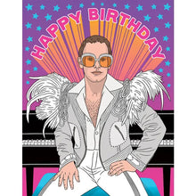 Load image into Gallery viewer, Elton John Birthday Card