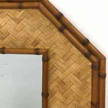 Load image into Gallery viewer, Rattan Woven Mirror