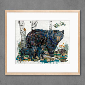 Field Trip - Bear Family Signed Print