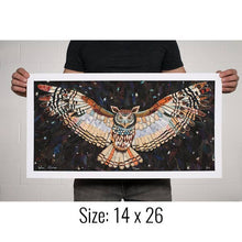 Load image into Gallery viewer, Dolan Geiman Signed Print Owl (The Protector)