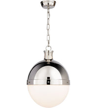 Load image into Gallery viewer, Modern Chrome Globe Pendant