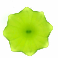 Load image into Gallery viewer, Green Compote Lotus Bowl