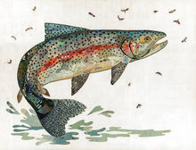 Load image into Gallery viewer, Dolan Geiman Signed Print Trout (Rainbow V2)