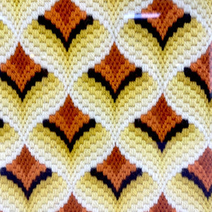 Geometric Yarn Art Needlepoint