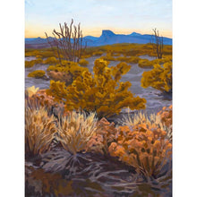 Load image into Gallery viewer, Golden Big Bend Landscape Print
